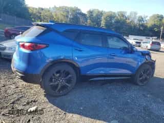 2019 Chevrolet Blazer RS с VIN 3GNKBJRS4KS571068, выставлен на аукционе Copart как лот 85670165 с пробегом 144 960 миль миль и Списание • Salvage title. История ставок и продаж доступна на DreamBid. Изображение 3.