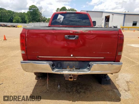2006 Dodge 2500 SLT with VIN 1D7KS28C36J176384, listed as a Copart auction lot 62290335 with 328,478 mi miles and Salvage title. Bid and sale history available at DreamBid. Image 6.