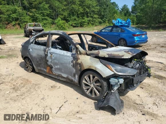 2018 Hyundai Accent Limited с VIN 3KPC34A33JE029487, выставлен на аукционе Copart как лот 63148275 с пробегом Не указан миль и Списание • Salvage title. История ставок и продаж доступна на DreamBid. Изображение 4.