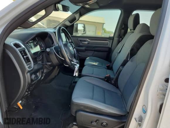 2022 Ram 1500 Big Horn with VIN 1C6SRFFT4NN106200, listed as a Copart auction lot 81138475 with 55,575 mi miles and Salvage title. Bid and sale history available at DreamBid. Image 7.