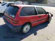 1991 Honda Civic with VIN 2HGED6341MH520657, listed as a Copart auction lot 88340885 with 146,166 mi miles and Salvage title. Bid and sale history available at DreamBid. Image 3.