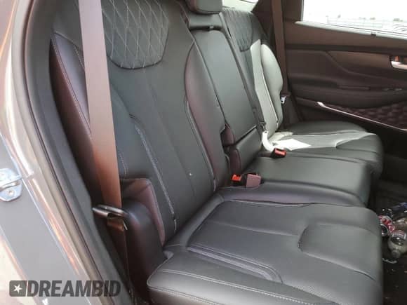 2021 Hyundai Santa Fe Calligraphy with VIN 5NMS5DALXMH345732, listed as a Copart auction lot 59556865 with 45,874 mi miles and Salvage title. Bid and sale history available at DreamBid. Image 10.