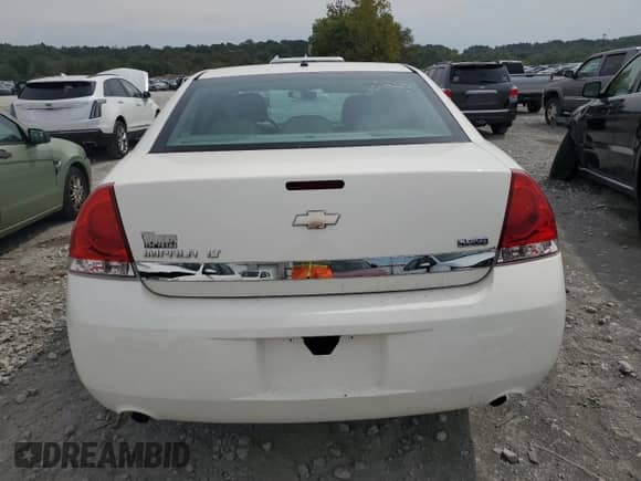 2008 Chevrolet Impala LT with VIN 2G1WC583181219863, listed as a Copart auction lot 81659995 with 62,945 mi miles and Salvage title. Bid and sale history available at DreamBid. Image 6.