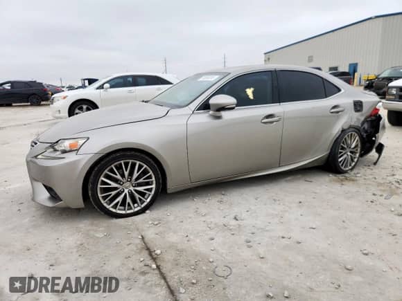 2015 Lexus IS 250 with VIN JTHBF1D22F5066097, listed as a Copart auction lot 70890285 with 240,577 mi miles and Salvage title. Bid and sale history available at DreamBid. Image 1.