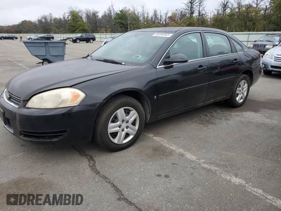 2006 Chevrolet Impala LT 3.5L z VIN 2G1WT58K569362191, wystawiony jako Copart lot #86596565 z przebiegiem 104 821 mil mil oraz Czysty tytuł • Clean title. Historia ofert i sprzedaży dostępna na DreamBid. Obrazek 1.