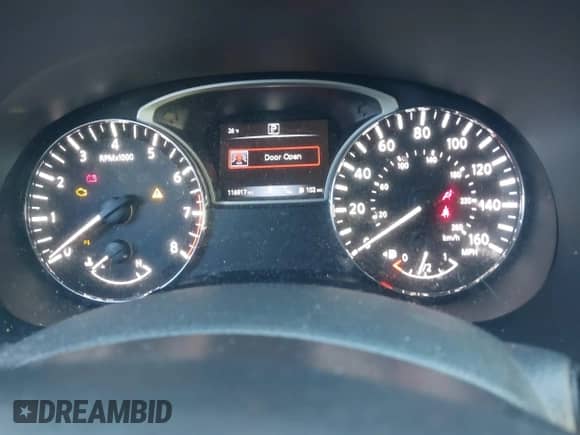 2018 Nissan Pathfinder S with VIN 5N1DR2MN7JC658029, listed as a IAAI auction lot 41132739 with 116,917 mi miles and . Bid and sale history available at DreamBid. Image 7.