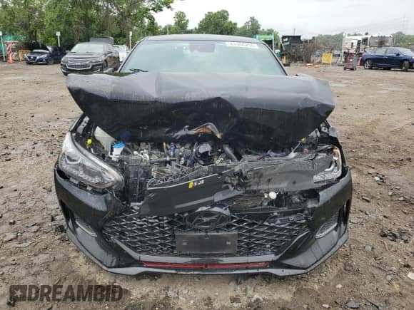 2020 Hyundai Veloster Turbo R-Spec с VIN KMHTH6AB4LU030586, выставлен на аукционе Copart как лот 63366255 с пробегом 56 056 миль миль и Списание • Salvage title. История ставок и продаж доступна на DreamBid. Изображение 5.