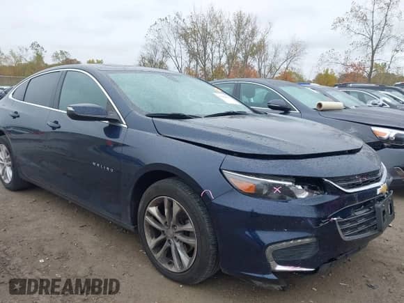 2017 Chevrolet Malibu LT with VIN 1G1ZE5ST9HF137940, listed as a IAAI auction lot 43484870 with 156,056 mi miles and . Bid and sale history available at DreamBid. Image 1.