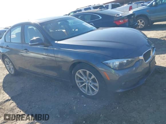 2016 BMW 3 Series 320i xDrive with VIN WBA8A3C54GK688539, listed as a IAAI auction lot 41367993 with 56,419 mi miles and . Bid and sale history available at DreamBid. Image 1.