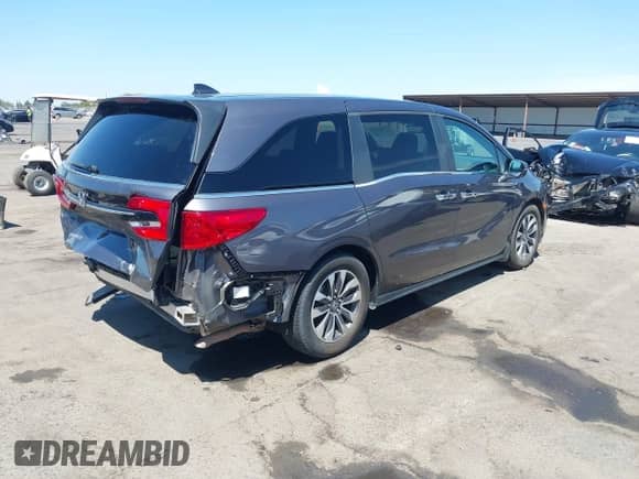 2022 Honda Odyssey EX-L с VIN 5FNRL6H7XNB031865, выставлен на аукционе IAAI как лот 42861390 с пробегом 63 225 миль миль и . История ставок и продаж доступна на DreamBid. Изображение 4.