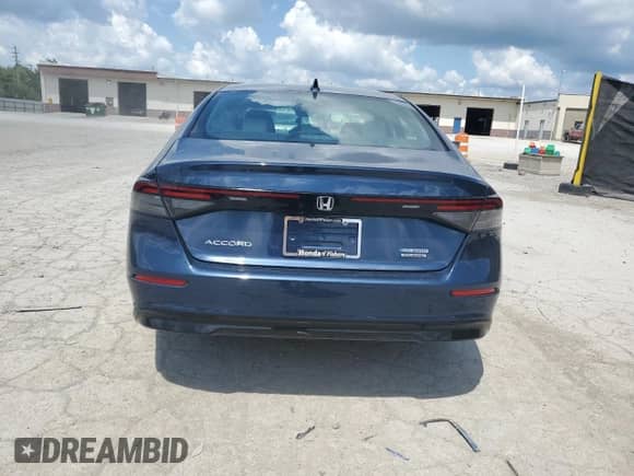 2024 Honda Accord Touring with VIN 1HGCY2F88RA017426, listed as a Copart auction lot 68736425 with Not provided miles and Salvage title. Bid and sale history available at DreamBid. Image 6.