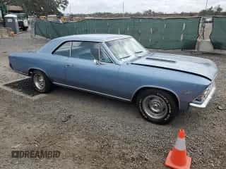 1966 Chevrolet Chevelle z VIN 136176A116524, wystawiony jako Copart lot #78895864 z przebiegiem 609 727 mil mil oraz Szkoda całkowita • Salvage title. Historia ofert i sprzedaży dostępna na DreamBid. Obrazek 4.