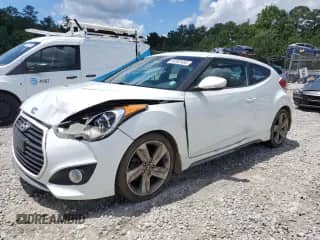 2013 Hyundai Veloster Turbo с VIN KMHTC6AE8DU172644, выставлен на аукционе Copart как лот 64363485 с пробегом 80 245 миль миль и Списание • Salvage title. История ставок и продаж доступна на DreamBid. Изображение 1.