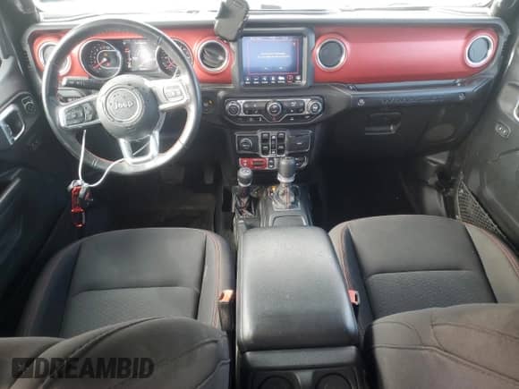 2022 Jeep Wrangler Unlimited Rubicon z VIN 1C4JJXFG6NW238566, wystawiony jako Copart lot #84026995 z przebiegiem 23 187 mil mil oraz Szkoda całkowita • Salvage title. Historia ofert i sprzedaży dostępna na DreamBid. Obrazek 8.