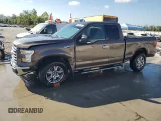 2015 Ford F-150 XLT z VIN 1FTEX1EP1FFA55463, wystawiony jako Copart lot #69965265 z przebiegiem 104 302 mil mil oraz Szkoda całkowita • Salvage title. Historia ofert i sprzedaży dostępna na DreamBid. Obrazek 1.