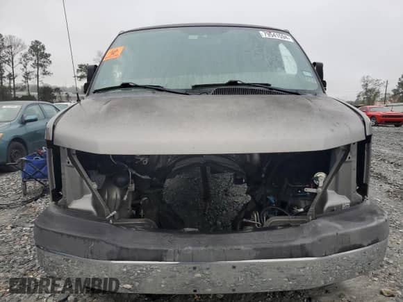 2010 Chevrolet Express Passenger LT with VIN 1GA2G1DG9A1135550, listed as a Copart auction lot 79541594 with Not provided miles and Salvage title. Bid and sale history available at DreamBid. Image 5.