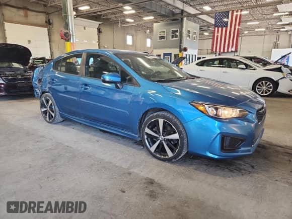 2018 Subaru Impreza Special Sports with VIN 4S3GKAK61J3609842, listed as a Copart auction lot 64590805 with 106,469 mi miles and Salvage title. Bid and sale history available at DreamBid. Image 4.