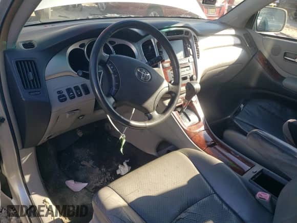 2006 Toyota Highlander Limited z VIN JTEEW21A360025549, wystawiony jako Copart lot #86634065 z przebiegiem 223 789 mil mil oraz Szkoda całkowita • Salvage title. Historia ofert i sprzedaży dostępna na DreamBid. Obrazek 8.