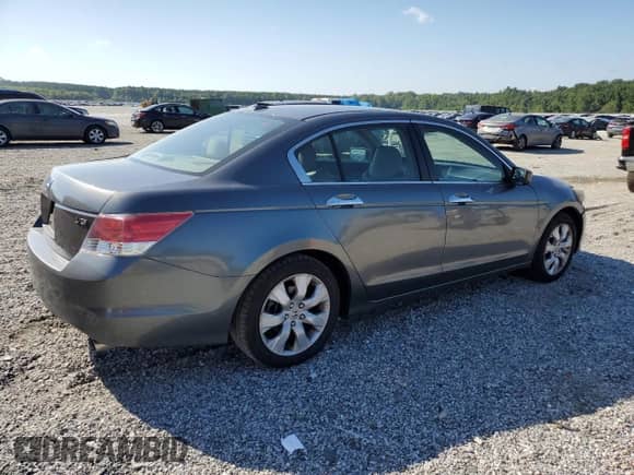2009 Honda Accord EX-L with VIN 1HGCP36869A045122, listed as a Copart auction lot 66465055 with 115,049 mi miles and Salvage title. Bid and sale history available at DreamBid. Image 3.