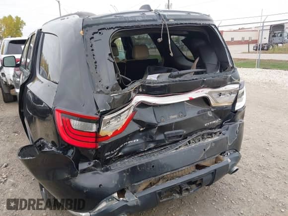 2015 Dodge Durango Citadel with VIN 1C4RDJEG9FC203094, listed as a IAAI auction lot 43451410 with 128,458 mi miles and . Bid and sale history available at DreamBid. Image 6.