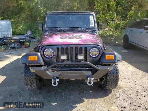 2000 Jeep Wrangler SE with VIN 1J4FA29P8YP784721, listed as a Copart auction lot 82079075 with 157,084 mi miles and Clean title. Bid and sale history available at DreamBid. Image 5.