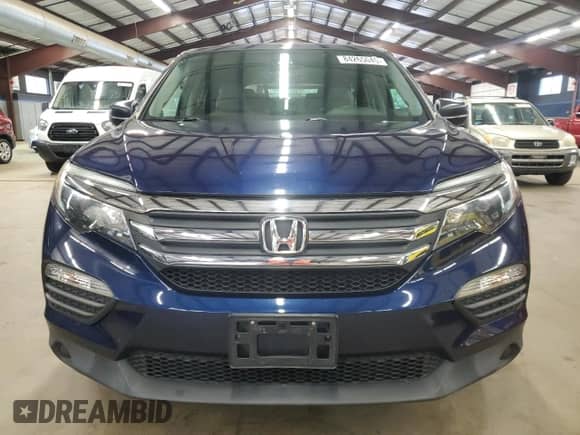 2016 Honda Pilot LX z VIN 5FNYF6H19GB110445, wystawiony jako Copart lot #84265045 z przebiegiem 156 601 mil mil oraz Czysty tytuł • Clean title. Historia ofert i sprzedaży dostępna na DreamBid. Obrazek 5.