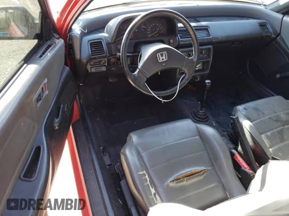 1991 Honda Civic with VIN 2HGED6341MH520657, listed as a Copart auction lot 88340885 with 146,166 mi miles and Salvage title. Bid and sale history available at DreamBid. Image 8.