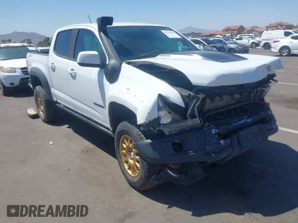2020 Chevrolet Colorado 4WD ZR2 с VIN 1GCPTEE19L1113433, выставлен на аукционе IAAI как лот 40143678 с пробегом Не указан миль и . История ставок и продаж доступна на DreamBid. Изображение 1.