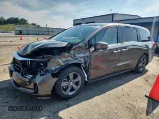 2021 Honda Odyssey EX с VIN 5FNRL6H53MB030974, выставлен на аукционе Copart как лот 65758955 с пробегом 72 011 миль миль и Списание • Salvage title. История ставок и продаж доступна на DreamBid. Изображение 1.