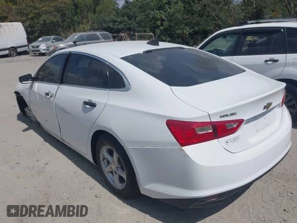 2018 Chevrolet Malibu LS with VIN 1G1ZB5ST9JF216118, listed as a IAAI auction lot 43190413 with 103,705 mi miles and . Bid and sale history available at DreamBid. Image 3.