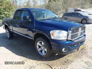 2008 Dodge 1500 Laramie z VIN 1D3HU18228J183983, wystawiony jako IAAI lot #43466299 z przebiegiem 151 591 mil mil oraz . Historia ofert i sprzedaży dostępna na DreamBid. Obrazek 1.