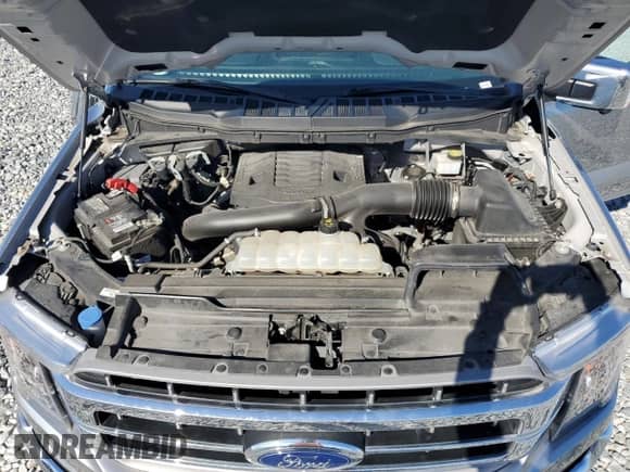 2022 Ford F-150 Lariat with VIN 1FTFW1E88NKF15515, listed as a Copart auction lot 86834315 with 48,129 mi miles and Salvage title. Bid and sale history available at DreamBid. Image 11.