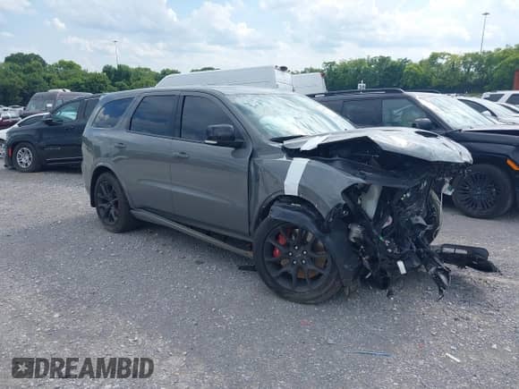 2024 Dodge Durango SRT Hellcat Premium with VIN 1C4SDJH93RC222419, listed as a IAAI auction lot 42693504 with 5,183 mi miles and . Bid and sale history available at DreamBid. Image 1.
