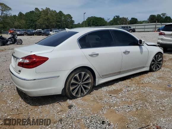 2013 Hyundai Genesis R-Spec z VIN KMHGC4DH1DU249690, wystawiony jako Copart lot #55415025 z przebiegiem 80 864 mil mil oraz Szkoda całkowita • Salvage title. Historia ofert i sprzedaży dostępna na DreamBid. Obrazek 3.