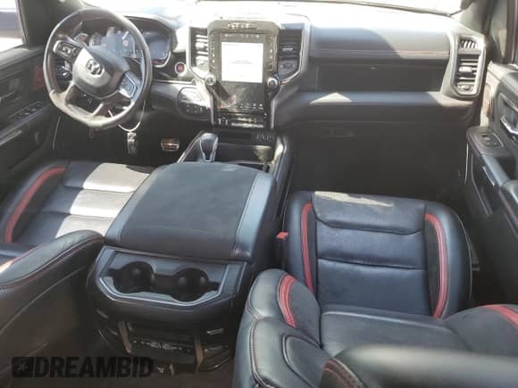 2023 Ram 1500 TRX z VIN 1C6SRFU94PN509541, wystawiony jako Copart lot #81091595 z przebiegiem 25 593 mil mil oraz Szkoda całkowita • Salvage title. Historia ofert i sprzedaży dostępna na DreamBid. Obrazek 8.