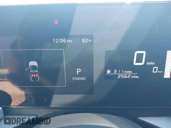 2025 Nissan Kicks S with VIN 3N8AP6BB5SL382215, listed as a IAAI auction lot 42701172 with 2,562 mi miles and . Bid and sale history available at DreamBid. Image 7.