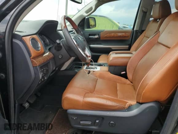 2016 Toyota Tundra Platinum with VIN 5TFGW5F13GX193286, listed as a Copart auction lot 56294934 with Not provided miles and Clean title. Bid and sale history available at DreamBid. Image 7.