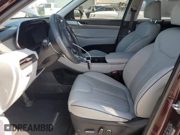 2023 Hyundai Palisade SEL с VIN KM8R44GE4PU527364, выставлен на аукционе Copart как лот 61570845 с пробегом 48 329 миль миль и Списание • Salvage title. История ставок и продаж доступна на DreamBid. Изображение 7.