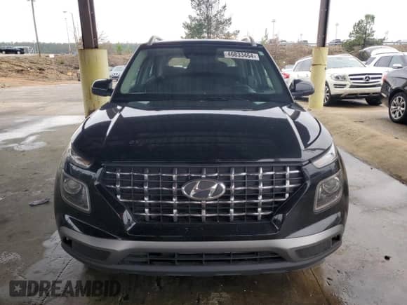 2020 Hyundai Venue SEL with VIN KMHRC8A30LU019033, listed as a Copart auction lot 46833464 with 49,457 mi miles and . Bid and sale history available at DreamBid. Image 5.