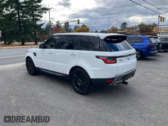 2019 Land Rover Range Rover Sport SE with VIN SALWG2RV5KA418723, listed as a Copart auction lot 85418085 with 125,972 mi miles and Clean title. Bid and sale history available at DreamBid. Image 4.