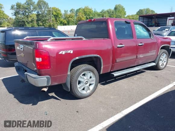 2013 Chevrolet Silverado 1500 LT with VIN 3GCPKSE77DG344677, listed as a IAAI auction lot 43108833 with 166,074 mi miles and . Bid and sale history available at DreamBid. Image 4.
