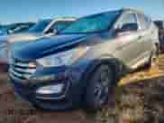 2016 Hyundai Santa Fe with VIN 5XYZU3LB6GG313505, listed as a Copart auction lot 82600275 with 123,026 mi miles and Salvage title. Bid and sale history available at DreamBid. Image 1.
