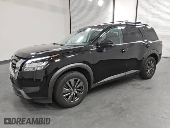 2024 Nissan Pathfinder SV с VIN 5N1DR3BC3RC258715, выставлен на аукционе Copart как лот 65191125 с пробегом 50 678 миль миль и Чистый • Clean title. История ставок и продаж доступна на DreamBid. Изображение 1.