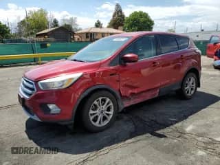 2017 Ford Escape SE с VIN 1FMCU9G98HUB60654, выставлен на аукционе Copart как лот 68959815 с пробегом 102 814 миль миль и Списание • Salvage title. История ставок и продаж доступна на DreamBid. Изображение 1.