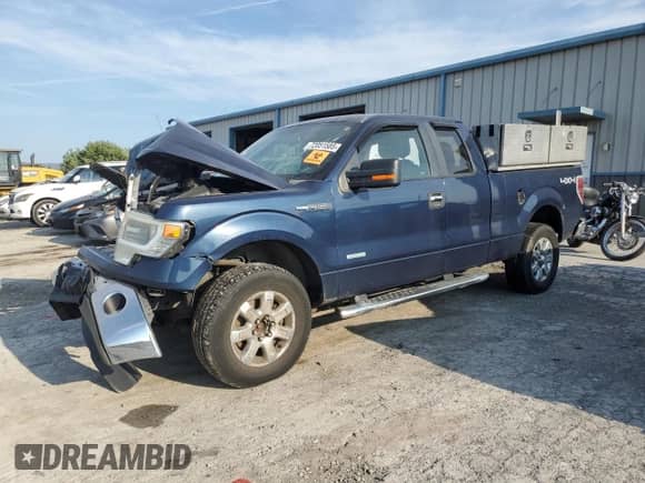 2014 Ford F-150 XL with VIN 1FTFX1ET7EFC63816, listed as a Copart auction lot 72051585 with 360,175 mi miles and Salvage title. Bid and sale history available at DreamBid. Image 1.