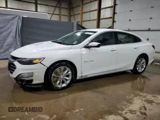 2025 Chevrolet Malibu LT z VIN 1G1ZD5ST8SF146395, wystawiony jako Copart lot #90232415 z przebiegiem 20 180 mil mil oraz Czysty tytuł • Clean title. Historia ofert i sprzedaży dostępna na DreamBid. Obrazek 1.
