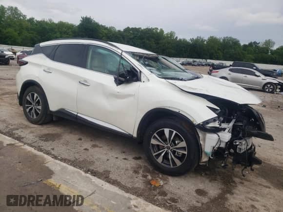 2024 Nissan Murano SV с VIN 5N1AZ2BS4RC119066, выставлен на аукционе Copart как лот 55278045 с пробегом Не указан миль и На запчасти • Non repairable. История ставок и продаж доступна на DreamBid. Изображение 4.