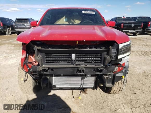 2025 Nissan Frontier SV with VIN 1N6ED1EJ0SN618133, listed as a Copart auction lot 41854885 with 853 mi miles and Salvage title. Bid and sale history available at DreamBid. Image 5.