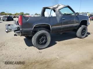 1992 Chevrolet Blazer с VIN 1GNEK18K5NJ333394, выставлен на аукционе Copart как лот 73010984 с пробегом 203 167 миль миль и Списание • Salvage title. История ставок и продаж доступна на DreamBid. Изображение 3.