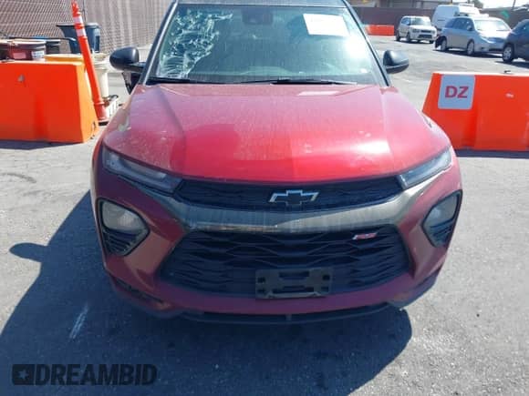 2022 Chevrolet TrailBlazer RS with VIN KL79MTSL1NB103506, listed as a IAAI auction lot 43005988 with 36,313 mi miles and . Bid and sale history available at DreamBid. Image 12.